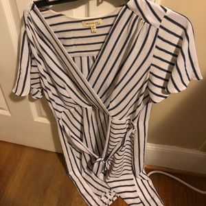 White above the knee dress